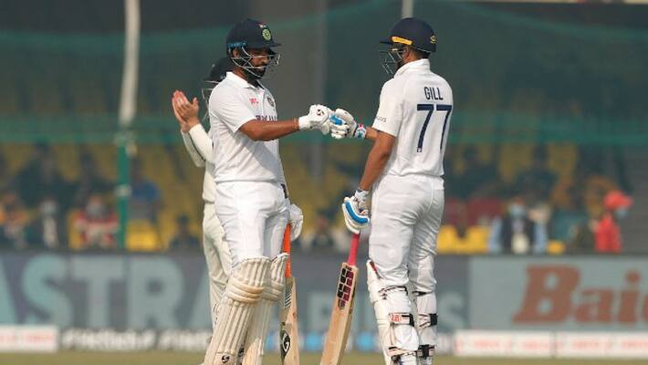INDvsNZ 1st Test: Shubman Gill completes half century, Team India dominates first Session INDvsNZ 1st Test: Shubman Gill completes half century, Team India dominates first Session