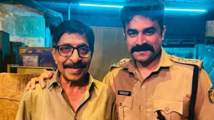 Vijay Babu share his photo with Sreenivasan from Keedam Vijay Babu share his photo with Sreenivasan from Keedam