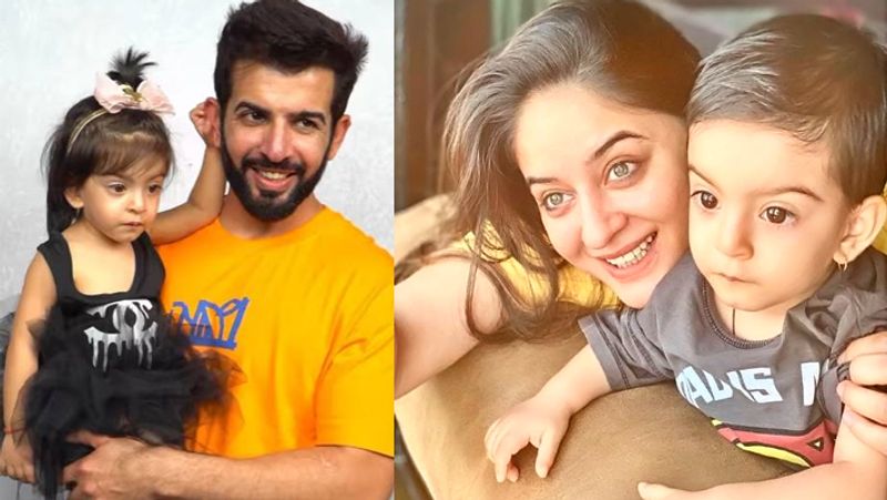 Balika Vadhu actress Mahi Vij Daughter Tara jumped with joy when seeing her father Jay Bhanushali on TV kpg