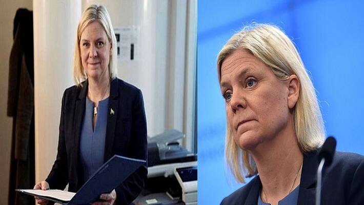 Sweden s first female PM Magdalena Andersson.. resigns hours after her appointment Sweden s first female PM Magdalena Andersson.. resigns hours after her appointment