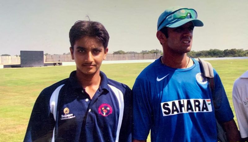 How It Started vs How It's Going: Harshal Patel Shares Throw Back picture With Team India Head Coach Rahul Dravid