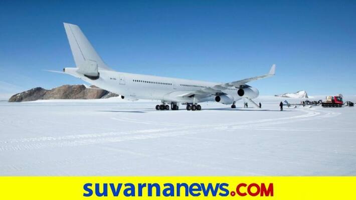 For the first time in history pilot lands commercial Airbus plane in Antarctica dpl For the first time in history pilot lands commercial Airbus plane in Antarctica dpl