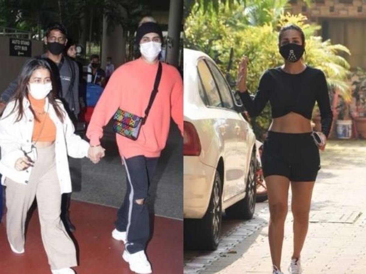 Neha Kakkar-Rohanpreet Singh, Malaika Arora and more spotted [PHOTOS]