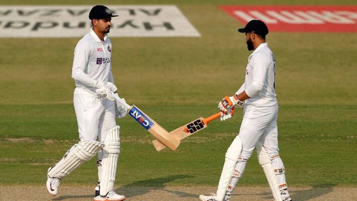 INDvsNZ 1st Test: TeamIndia dominates first day of the Kanpur Test, Shreyas Iyer, Ravindra Jadeja INDvsNZ 1st Test: TeamIndia dominates first day of the Kanpur Test, Shreyas Iyer, Ravindra Jadeja