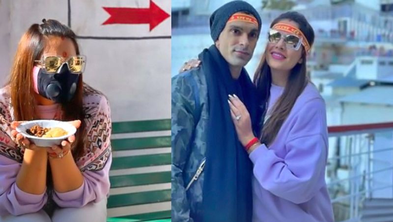 Bipasha Basu reached Mata Vaishno Devi with husband Karan Singh Grover, shared photos kpg