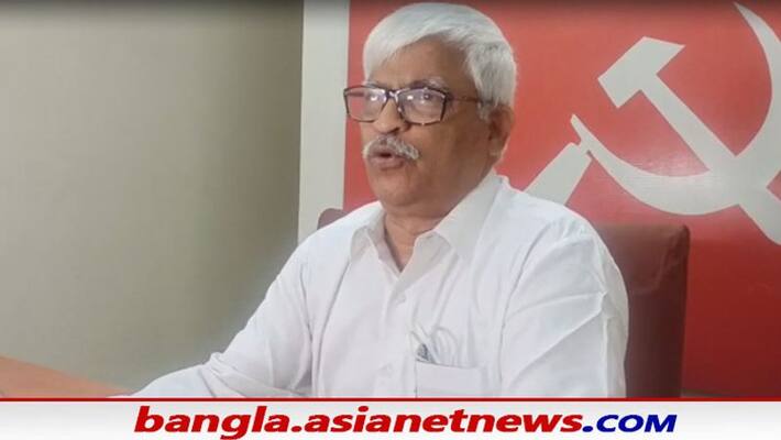 CPIM leader Sujan Chakraborty reacting strongly on municipal election CPIM leader Sujan Chakraborty reacting strongly on municipal election