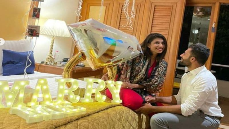 IPL 2022: Rajasthan royals all rounder Shreyas Gopal marries long time girlfriend Nikitha Shiv, see pictures dva