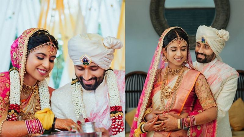 IPL 2022: Rajasthan royals all rounder Shreyas Gopal marries long time girlfriend Nikitha Shiv, see pictures dva