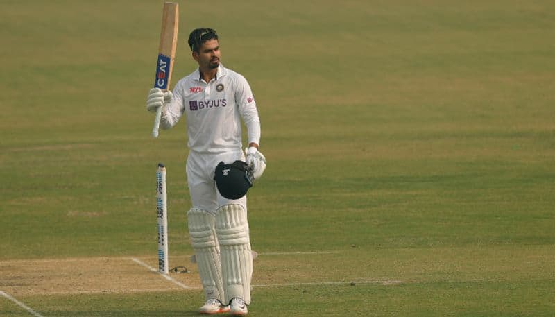 INDvNZ Shreyas Iyer leads India to good stage in Kanpur