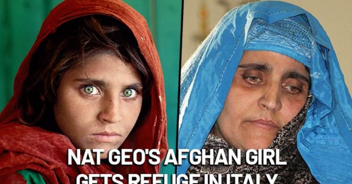 The Story Of Sharbat Gula Nat Geos Famous Green Eyed Afghan Girl Who Was Given Refuge In Italy 