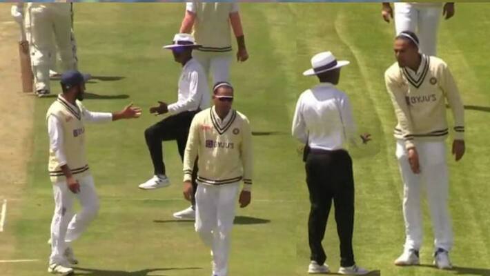India A tour of South Africa: Rahul Chahar losses temper and argue with Umpire match against South Africa-A India A tour of South Africa: Rahul Chahar losses temper and argue with Umpire match against South Africa-A