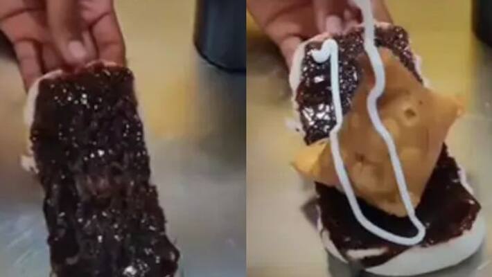 Street Vendor s Chocolate Samosa Pav Leaves Internet Unhappy Street Vendor s Chocolate Samosa Pav Leaves Internet Unhappy