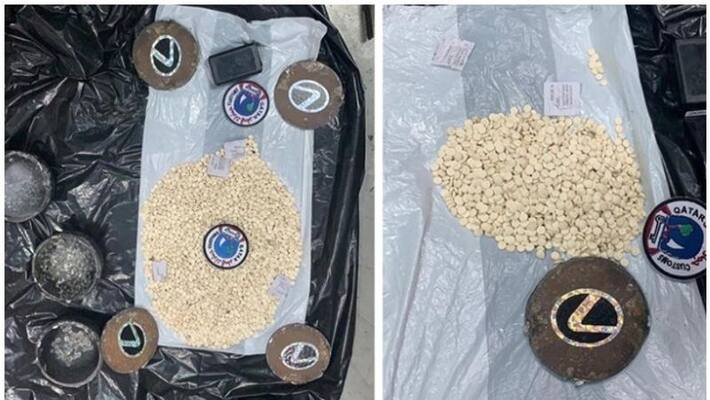 Customs thwart attempt to smuggle narcotic pills to Qatar Customs thwart attempt to smuggle narcotic pills to Qatar