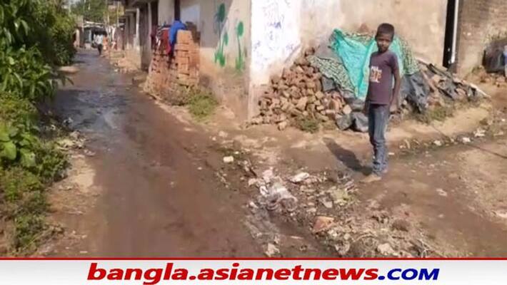 Trinamool congress factional conflict over road construction in purulia Trinamool congress factional conflict over road construction in purulia