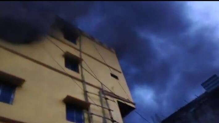 Terrible fire in food processing factory, loss of millions of rupees bpsb Terrible fire in food processing factory, loss of millions of rupees bpsb