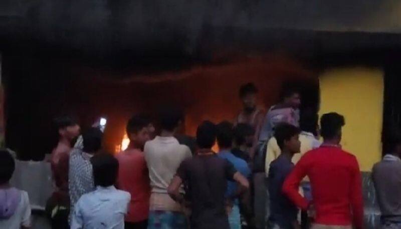 Terrible fire in food processing factory, loss of millions of rupees bpsb