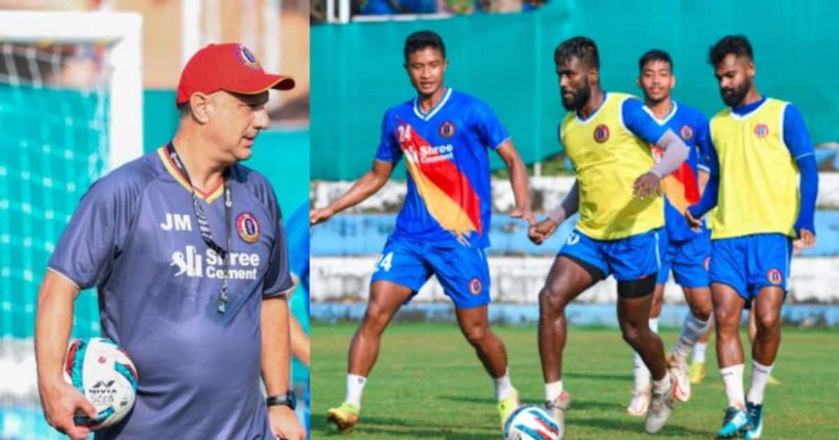 ISL 2021: ডার্বির আগে হুঙ্কার, কী বললেন লাল-হলুদ কোচ ম্যানুয়েল দিয়াজ |  ISL 2021- SC East Bengal ready to stop ATK Mohun Bagan, said Manuel Diaz spb