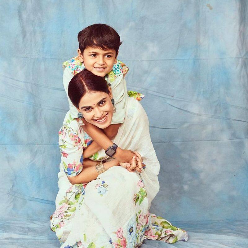Genelia Photos with her sons