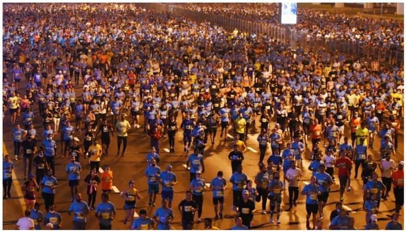 Dubai run 2021 witnessed participation of 146000 people