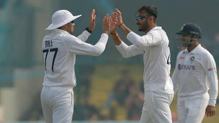 The game ended on the day 3 of the first test match between India and New Zealand at Kanpur-mjs The game ended on the day 3 of the first test match between India and New Zealand at Kanpur-mjs