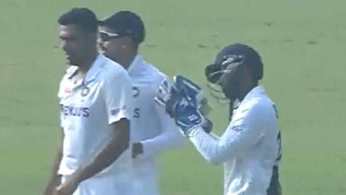 Substitute Wicket Keeper KS Bharat Convinces Rahane To Go For DRS As India break New Zealand Opening Stand Substitute Wicket Keeper KS Bharat Convinces Rahane To Go For DRS As India break New Zealand Opening Stand