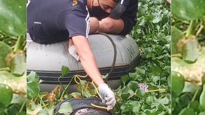 body of a young man who jumped into the lake from the Chenganda bridge was found on the fifth day body of a young man who jumped into the lake from the Chenganda bridge was found on the fifth day