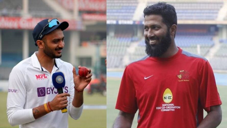 IND v NZ : The only mistake Axar Patel made today was putting wrong date on the match ball says Wasim Jaffer IND v NZ : The only mistake Axar Patel made today was putting wrong date on the match ball says Wasim Jaffer