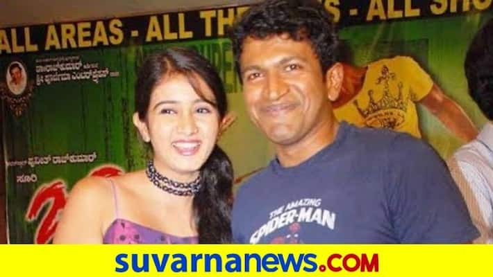 kannada actress Harshika Poonacha unleashed puneeth rajkumar memory gvd kannada actress Harshika Poonacha unleashed puneeth rajkumar memory gvd