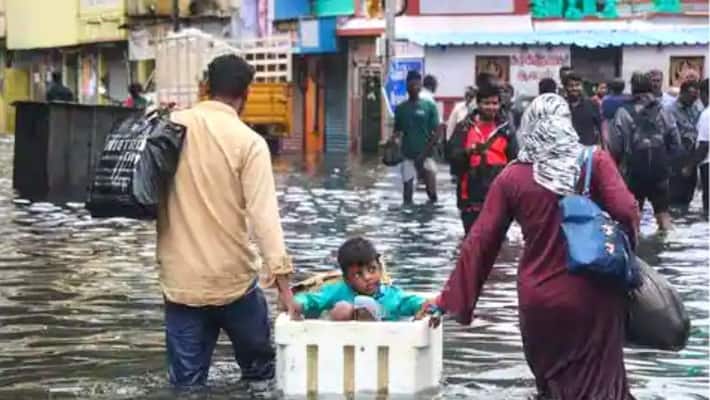 Monsoon rains continued to batter several regions of Chennai Tamil Nadu mnj Monsoon rains continued to batter several regions of Chennai Tamil Nadu mnj