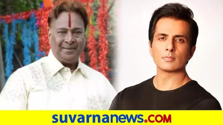 Telugu choreographer Shiva Shankar critical with covid19 Sonu Sood to sponsor treatment vcs Telugu choreographer Shiva Shankar critical with covid19 Sonu Sood to sponsor treatment vcs