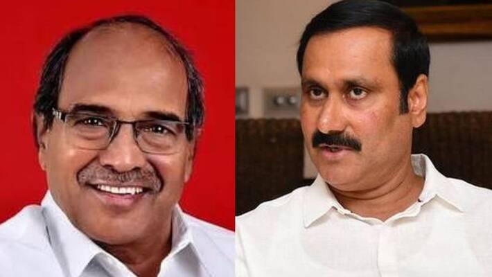 Pmk anbumani ramadoss stop the issue against actor surya in jai bhim movie issue said that tirupur mp k subbarayan Pmk anbumani ramadoss stop the issue against actor surya in jai bhim movie issue said that tirupur mp k subbarayan