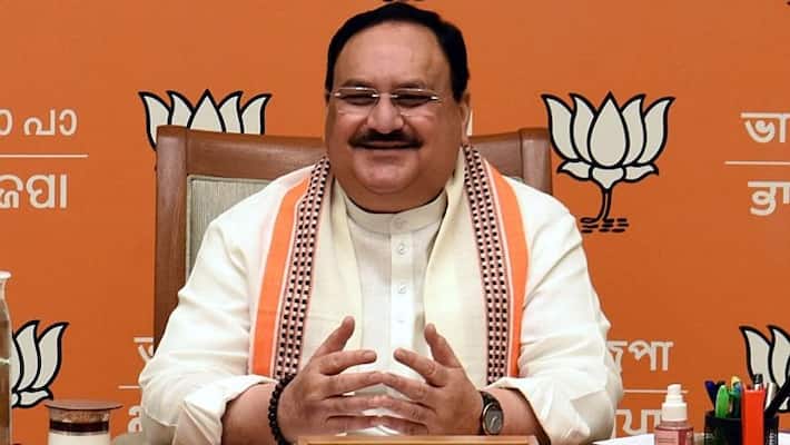 BJP National President JP Nadda participates candle light rally in secunderabad BJP National President JP Nadda participates candle light rally in secunderabad