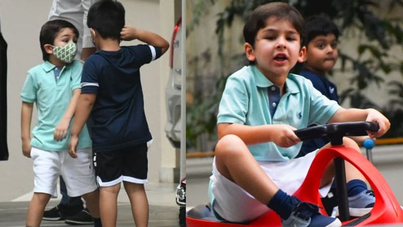 kareena kapoor son taimur ali khan spotted playing outside house these bollywood celebs also spotted KPJ