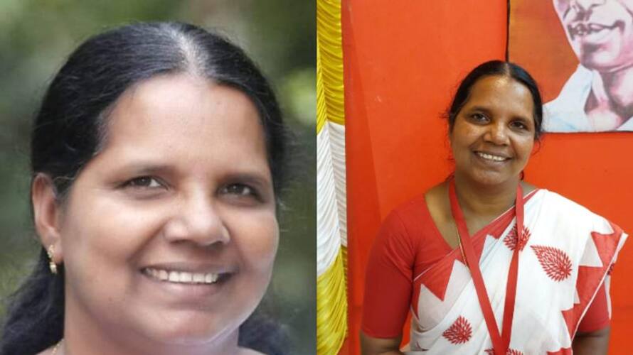 np kunjumol became first cpim area committee secretary np kunjumol became first cpim area committee secretary