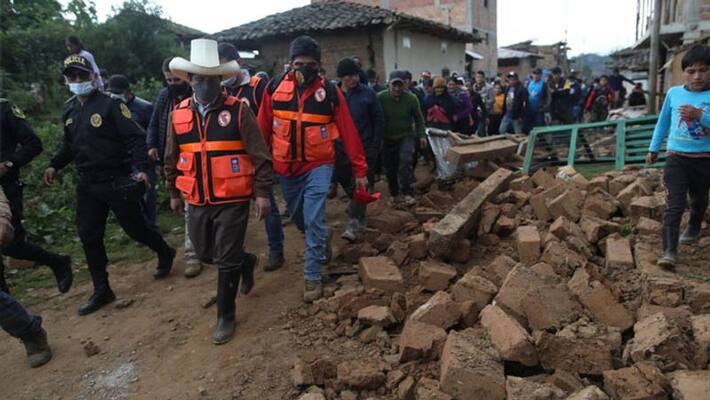 Earthquake in South American country Peru and Tamil Nadu in India KPA Earthquake in South American country Peru and Tamil Nadu in India KPA