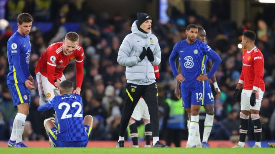 EPL 2021 22 Chelsea vs Manchester United match drawn by 1 1 EPL 2021 22 Chelsea vs Manchester United match drawn by 1 1
