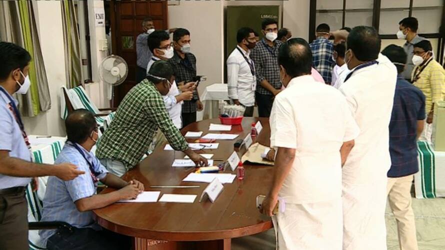 rajyasabha byelection voting started rajyasabha byelection voting started