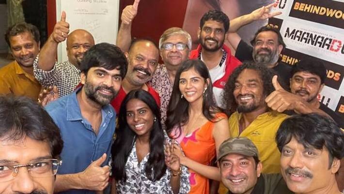 Maanaadu team thanks fans for movie success Maanaadu team thanks fans for movie success