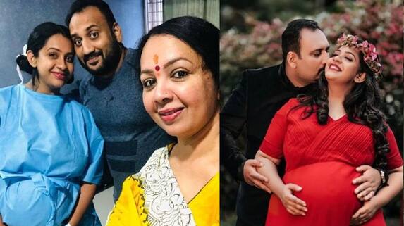Sowbhagya Venkitesh and arjun welcome their child Sowbhagya Venkitesh and arjun welcome their child