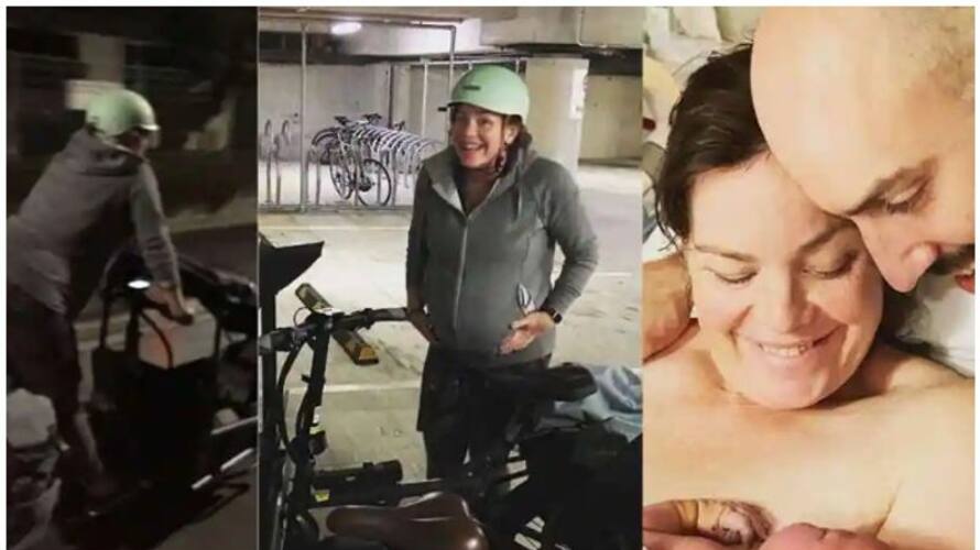 MP cycles to labour room, delivers in one hour in Newzealand MP cycles to labour room, delivers in one hour in Newzealand