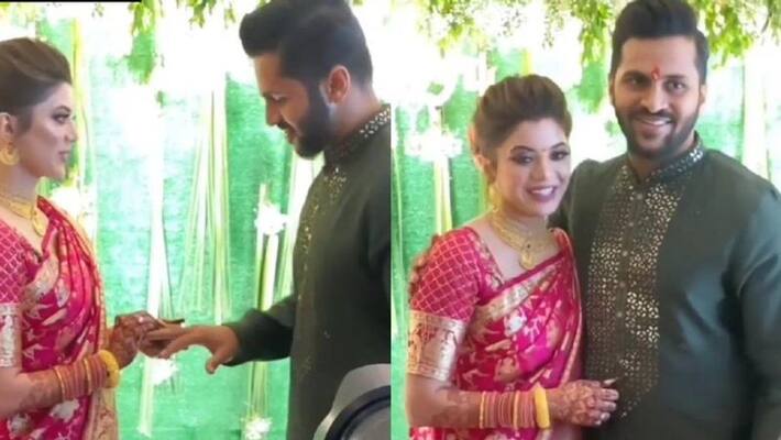 india fast bowling all rounder shardul thakur gets engaged with his long time girl friend india fast bowling all rounder shardul thakur gets engaged with his long time girl friend