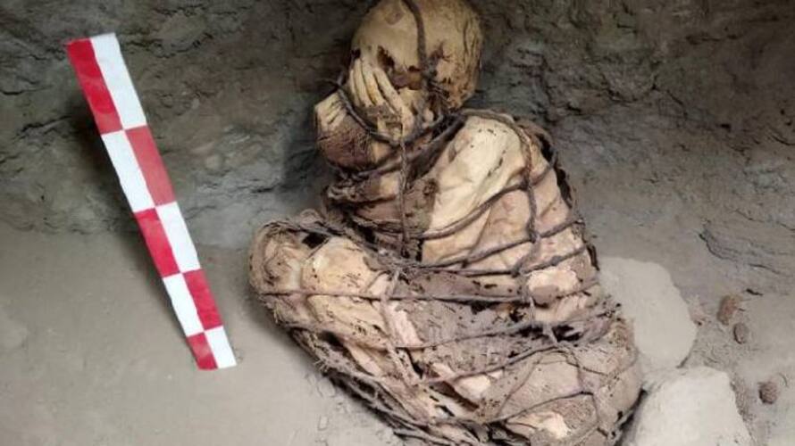 atleast 800 year old mummy found atleast 800 year old mummy found