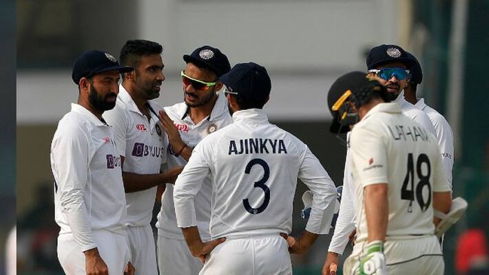 INDvsNZ 2nd Test: New Zealand lost five wickets, Team India Need 5 more Wickets, Mumbai Test INDvsNZ 2nd Test: New Zealand lost five wickets, Team India Need 5 more Wickets, Mumbai Test