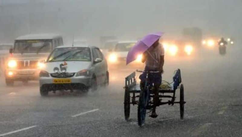 heavy rain found in 5 districts of tamilnadu