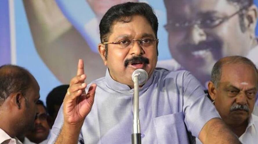 The law brought by Rahul Gandhi has deprived him of his position... ttv dhinakaran The law brought by Rahul Gandhi has deprived him of his position... ttv dhinakaran