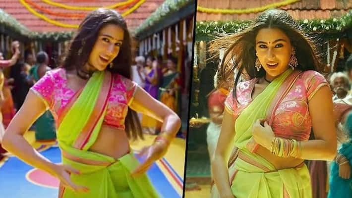 Atrangi Re Song Sara Ali Khan does a Chaka Chak dance at Dhanush engagement drb Atrangi Re Song Sara Ali Khan does a Chaka Chak dance at Dhanush engagement drb
