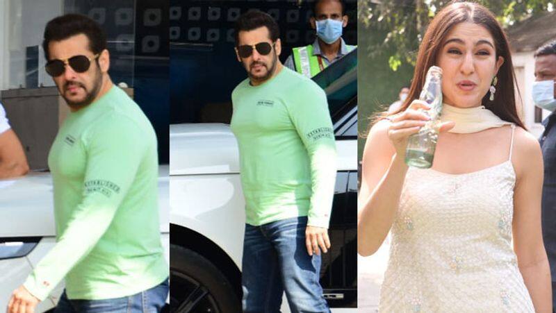 salman khan spotted at airport and sara ali khan busy in film promotion, these bollywood celebs also seen KPJ