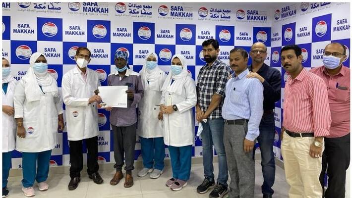 Indian expat who trapped in Saudi Arabia returned home by the help of a group of Keralites Indian expat who trapped in Saudi Arabia returned home by the help of a group of Keralites