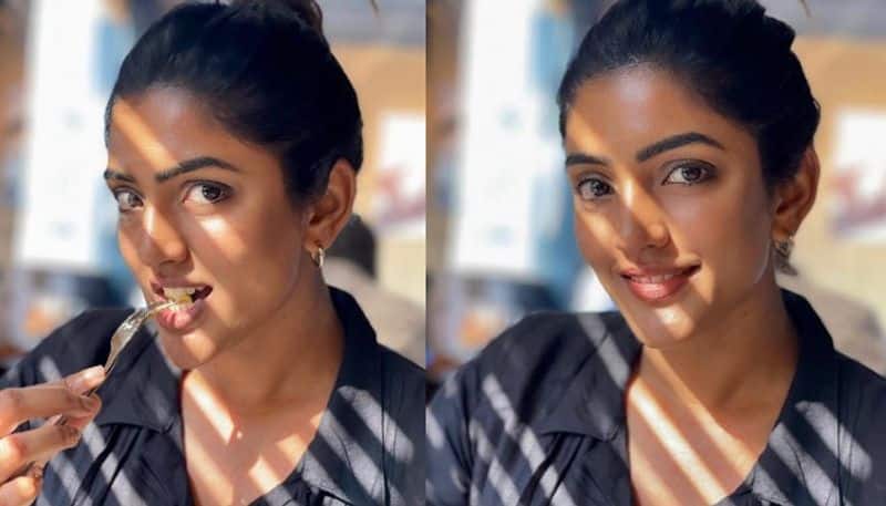 eesha rebba bold statement about good mood netizens hot comment
