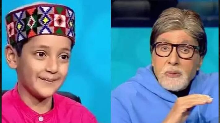 KBC 13 Amitabh Bachchan arunoday sharma won Rs 12 lakhi 50 thousand NTP KBC 13 Amitabh Bachchan arunoday sharma won Rs 12 lakhi 50 thousand NTP